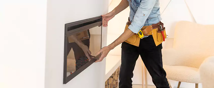 Metal Fireplace Installation in Richmond, Virginia