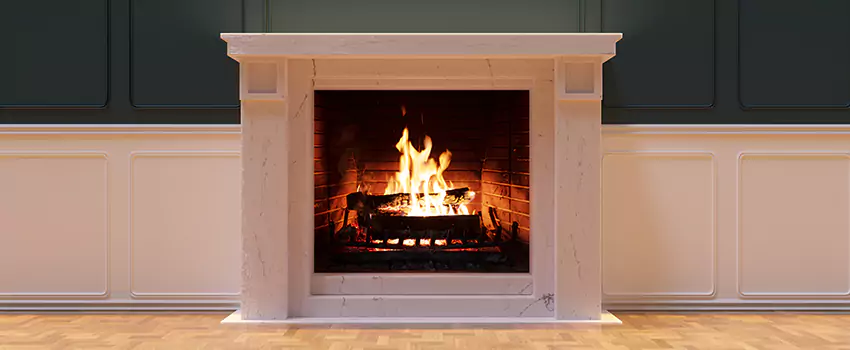 Open Flame Wood-Burning Fireplace Installation Services in Richmond, Virginia