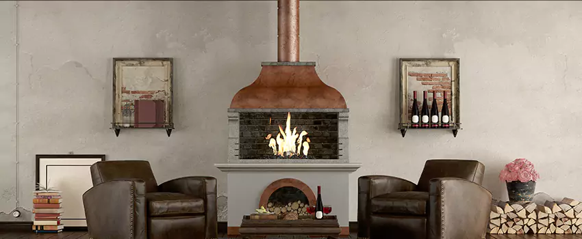 Thelin Hearth Products Providence Pellet Insert Fireplace Installation in Richmond, VA