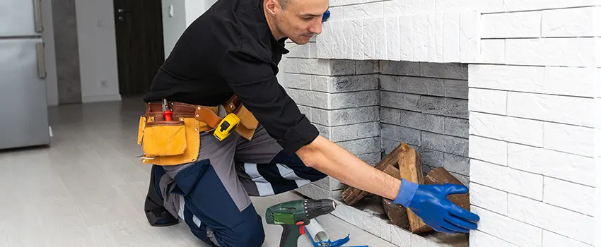 Fireplace Damaged Damper Frame Repair Services in Richmond, Virginia