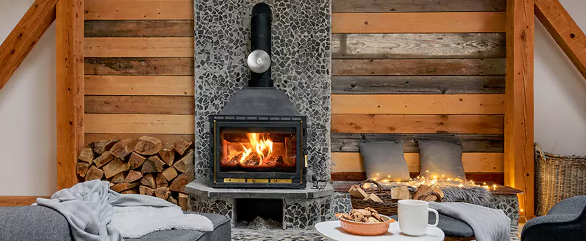 Thelin Hearth Products Direct Vent Gas Stove Fireplace Inspection in Richmond, Virginia
